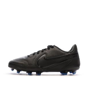 Chaussures de Foot Noires Junior Nike Legend 9 Club FG/MG pas cher
