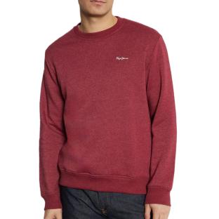 Sweat Bordeaux Homme Pepe jeans Griffin Crew vue 0