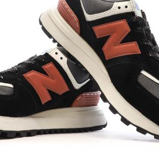 Baskets Noires/Bleues Homme New Balance 574 vue 0