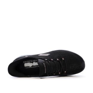 Basket Noir/Rose Femme Skechers Summits Classy Night vue 4
