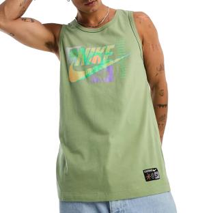 Débardeur Vert Homme Nike Festival pas cher
