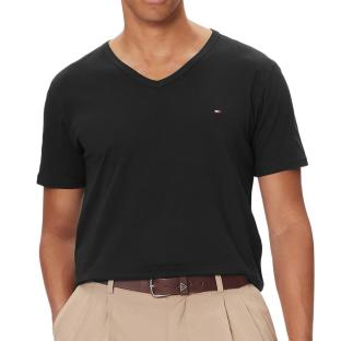 Lot de 3 T-shirts Noir/Blanc/Gris Homme Tommy Hilfiger 3p Ss V-neck vue 0