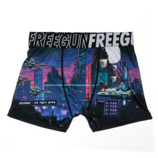 Boxer Noir/Rose/Bleu Garçon Freegun CIT vue 2