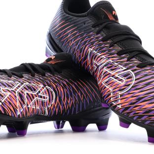 Chaussures de Football Noir/Violet Homme Puma Future 8 Play Fg/ag vue 7