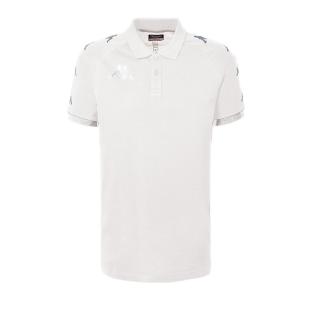 Polo Blanc Homme Kappa Caldes pas cher