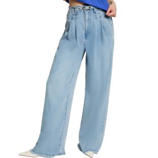 Jean Loose Bleu Clair Femme Morgan PELIAM vue 0