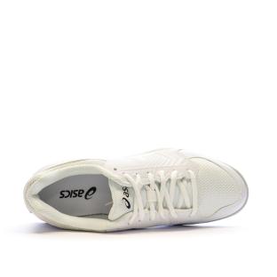 Weiße Herren Asics Gel Dedicate 5 Tennisschuhe Ansicht 0