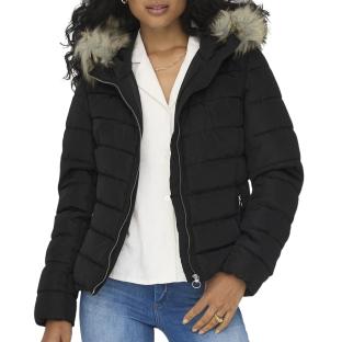 Doudoune Noir Femme Only Quilted vue 0