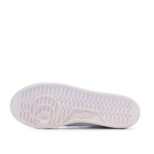 Baskets Blanches/Grises Nike Nsw Tiempo vue 0