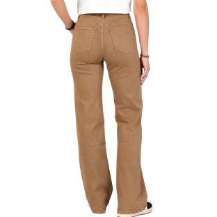 Jeans Loose Camel Femme Monday Premium Wide vue 0