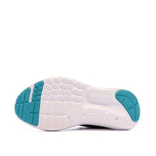 Baskets Marine/Jaune Garçon Under Armour Surge 4 vue 5