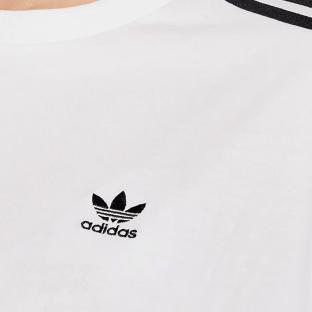 T-shirt Oversized Blanc Femme Adidas H37796 vue 3