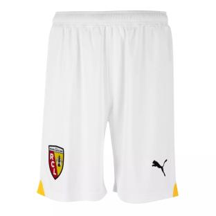 RC Lens Short Blanc Homme Puma 2023/2024 pas cher