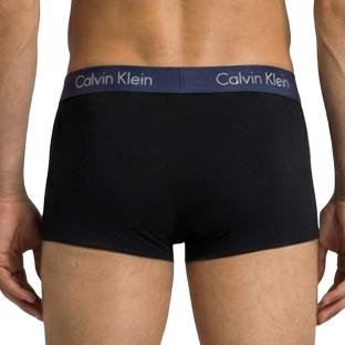 x5 Boxers Noir/Bleu Homme Calvin Klein Jeans Low Rise vue 0