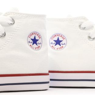 Baskets Blanches Garçon/Fille Converse Chuck Taylor All Star 7J253C vue 0