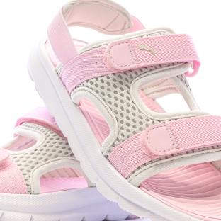 Sandales Beiges/Roses Fille Puma Evolve vue 0