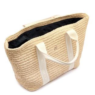 Sac Fourre tout Paille Femme Tommy Hilfiger Spring Tote vue 2