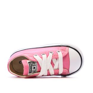 Baskets Rose Fille Fushia Converse Chuck Taylor All Star vue 0