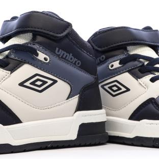 Navy/Black/White Boys’ Red Umbro Olly VLC Trainers Photo of the Espace des Marques %store% store - view of %key%