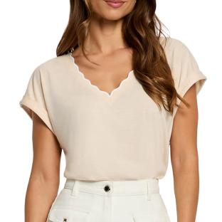 T-Shirt Beige Clair Femme Morgan DIANA vue 0
