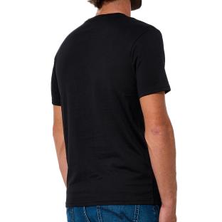 T-Shirt Noir Homme Kaporal 3M11 vue 2