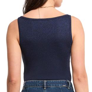 Débardeur Marine Femme Morgan Fantaisie Avec Bijoux vue 0
