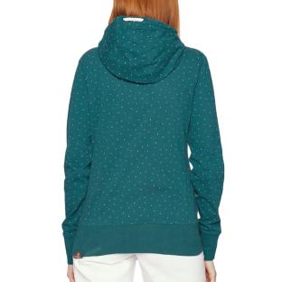 Sudadera con cremallera Ragwear Paya Dots Mujer Verde ver 0