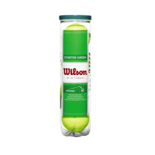 X4 Balles de Tennis Jaune Wilson Starter Play pas cher