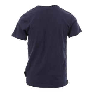 T-shirt Marine Garçon Le Temps Des Cerises Ouibo vue 2
