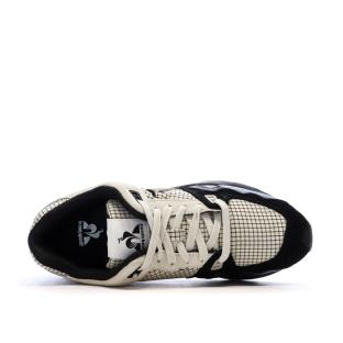 Baskets Noir/Beige Homme Le Coq Sportif Lcs R1000 Ripstop vue 4