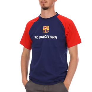 T-shirt Marine Homme Messi FC Barcelone pas cher