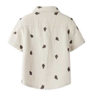 Chemise Beige Garçon Name it Joshua vue 2