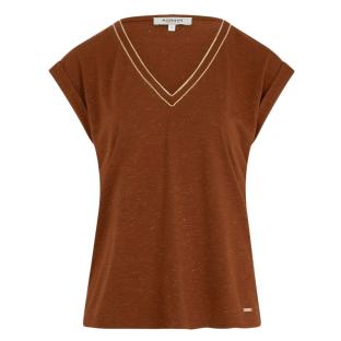 T-Shirt Marron Femme Morgan DAYA vue 2
