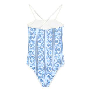 Maillot de bain Blanc/Bleu Fille Tommy Hilfiger UG0UG00802 vue 0