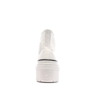 Baskets Blanches Femme Converse All Star Lugged A10364C vue 3