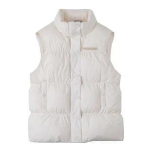 Doudoune Sans Manches Ecru Femme Converse Super Puffer pas cher