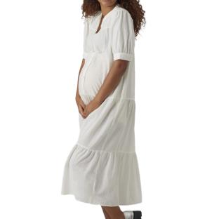Robe de Grossesse Blanche Femme Vero Moda Marternity Milan pas cher