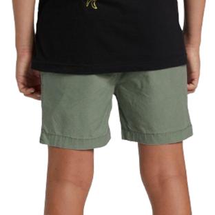 Short Kaki Garçon Quiksilver Taxer vue 0