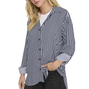 Chemise Marine à Rayures Femme JDY Laurel pas cher