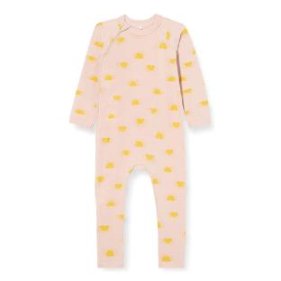 Pyjama Bébé Manches Longues Beige Fille DIM Soleil pas cher