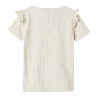Beiges Slim-Fit-Kleid für Mädchen von Lil' Atelier 13240780 Ansicht 0