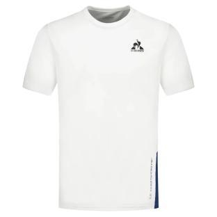 Maillot de Sport Blanc Homme Le Coq Sportif Ess Sport vue 0