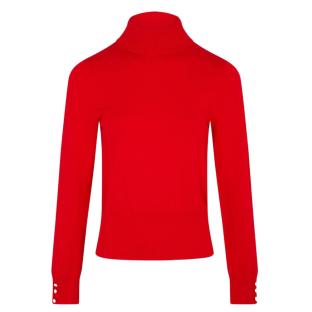 Pull Rouge Femme Morgan MFLORIA vue 2