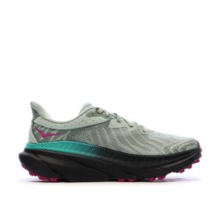Chaussures de trail Kaki Femme Hoka Challenger 7 vue 2