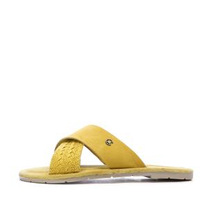 Sandales Jaune Femme Chattawak Dacota pas cher