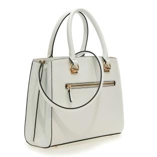 Sacs à main Blanc Femme Guess Noelle Girlfriend Satchel vue 2