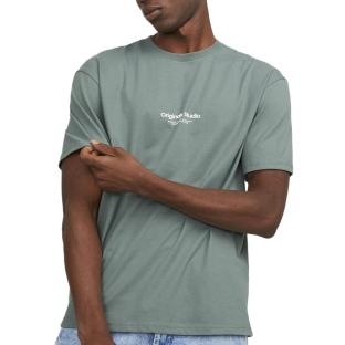 T-shirt Kaki Homme Jack & Jones Vesterbro pas cher