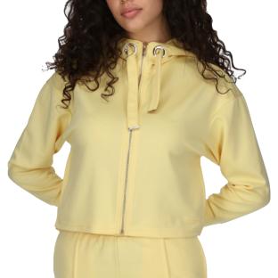 Sweat Zippé Jaune Femme Soul Studio Full Zip vue 0