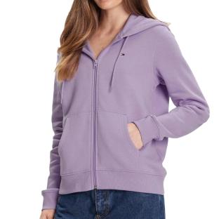 Sweat Violet Femme Tommy Hilfiger Tjw Reg S Flag vue 0
