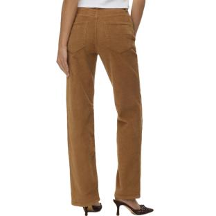 Pantalon Velours Marron Femme Vero Moda Melisa Straight vue 0